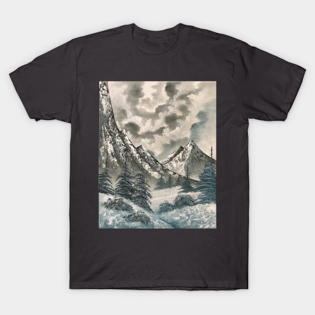 Winter Mist T-Shirt by J&S mason